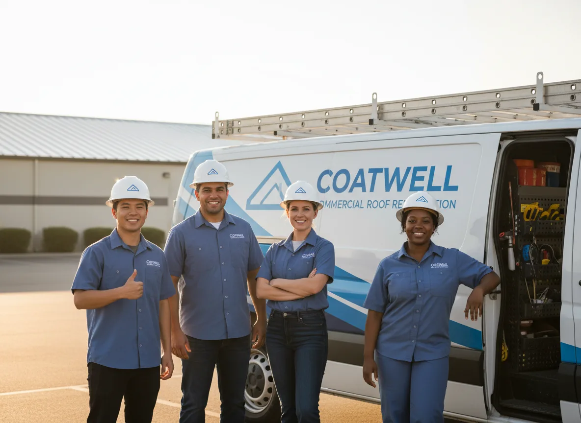 Commercial roof coating company in Brandon, TX